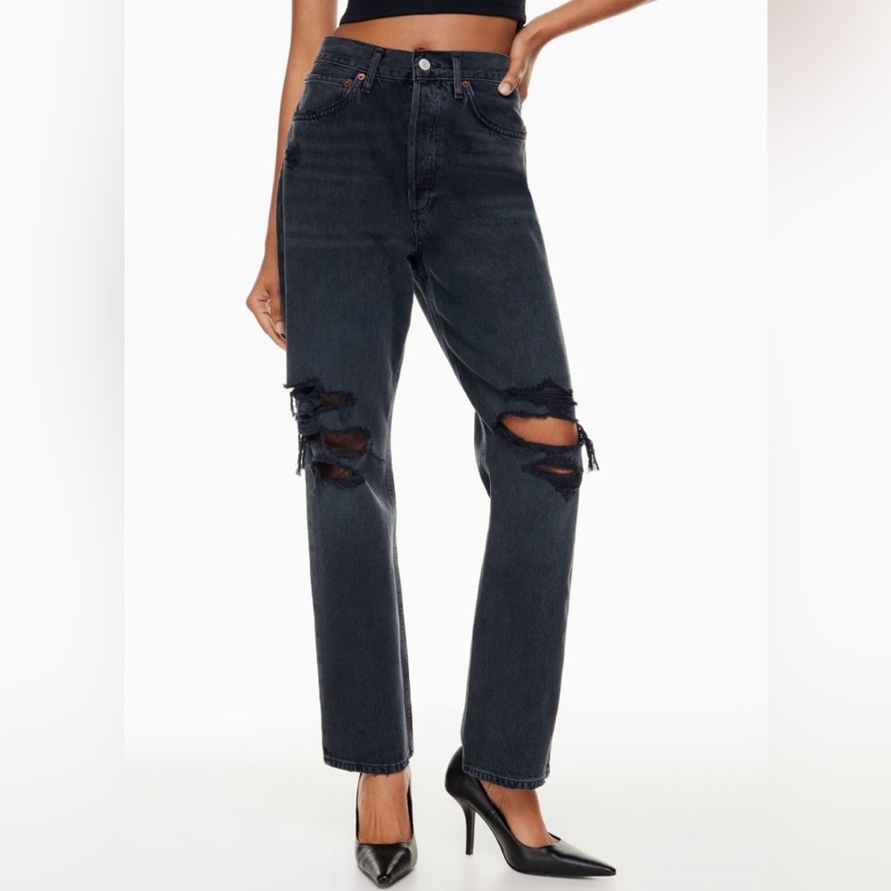 AGOLDE
WOMEN'S 90S PINCH WAIST HIGH RISE STRAIGHT JEAN Size 26